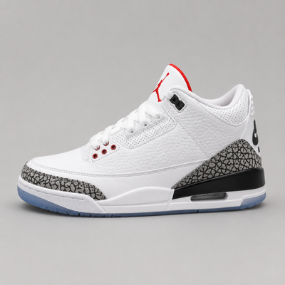 Air Jordan 3 Retro White Cement Sneakers