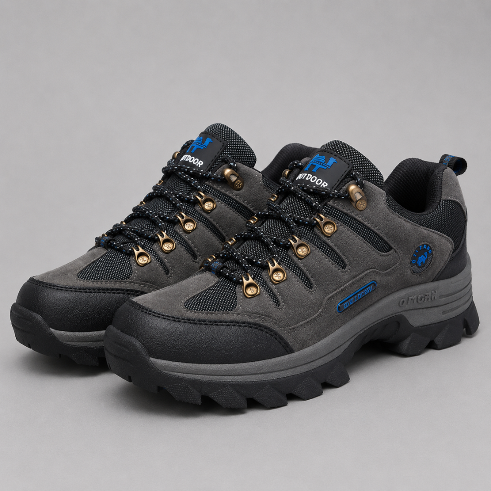 Men's Lightweight Waterproof Hiking Shoes – Non-Slip Outdoor Trekking Shoes