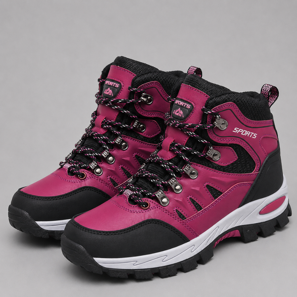 Men's Mid - Top Steel Toe Waterproof Hiking Shoes