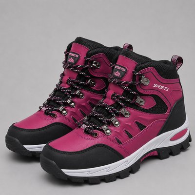 Men's Mid - Top Steel Toe Waterproof Hiking Shoes