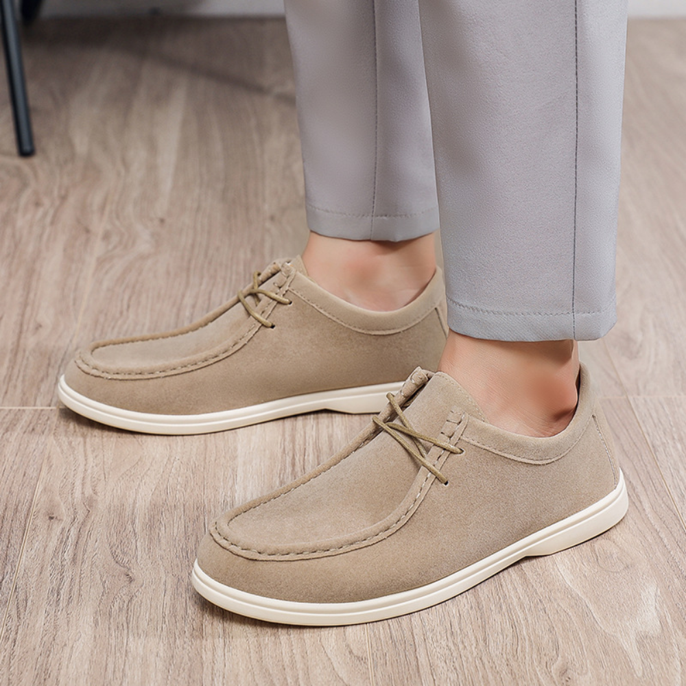 Men’s Moc Toe Casual Loafers – Comfortable Everyday Shoes