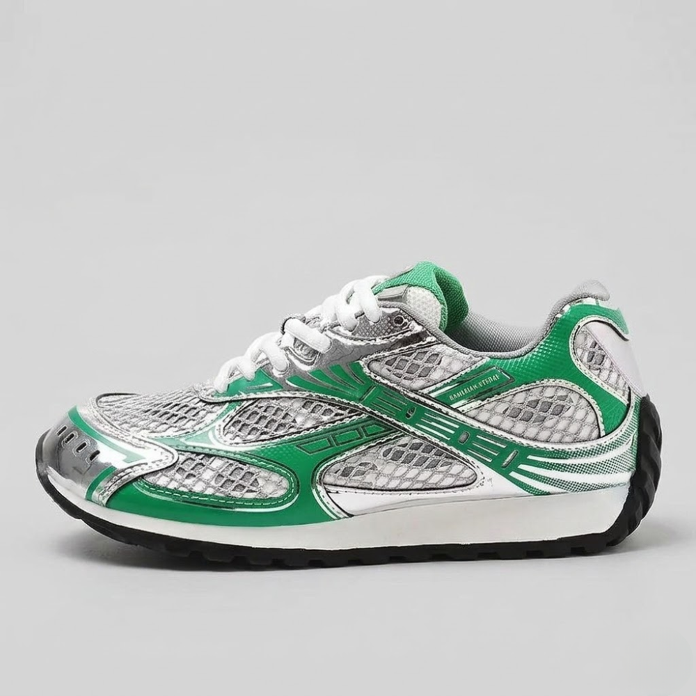 Men's Retro Platform Sneakers – Breathable Genuine Leather Casual Running Shoes