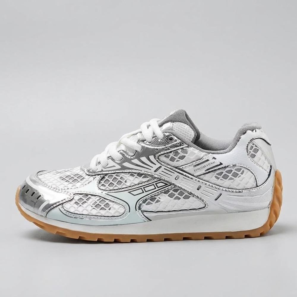 Men's Retro Platform Sneakers – Breathable Genuine Leather Casual Running Shoes
