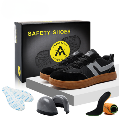Men’s Steel Toe Safety Trainers – Slip Resistant Work Shoes