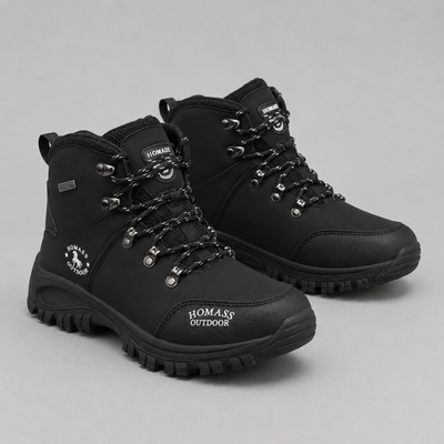Men's Steel Toe Waterproof Hiking Boots – Mid-Top Outdoor Work Boots