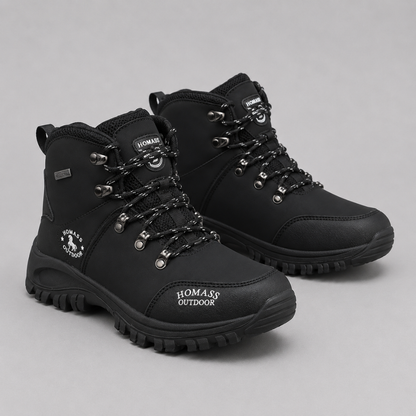 Men's Steel Toe Waterproof Hiking Boots – Mid-Top Outdoor Work Boots