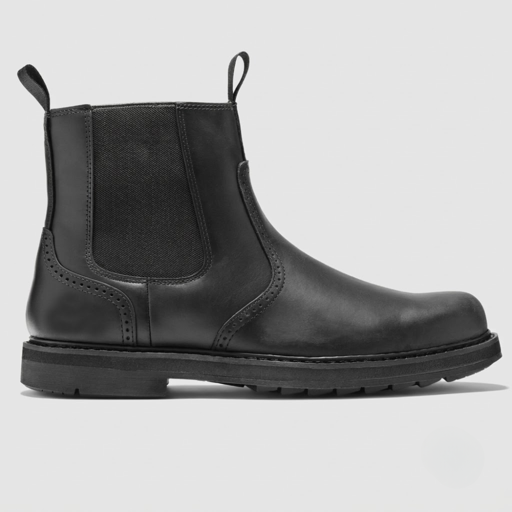 Men’s Suede Ankle Boots – Side Zip Casual Boots