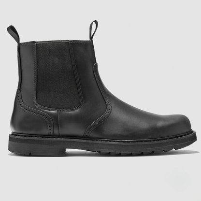 Men’s Suede Ankle Boots – Side Zip Casual Boots