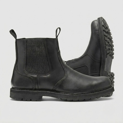 Men’s Suede Ankle Boots – Side Zip Casual Boots