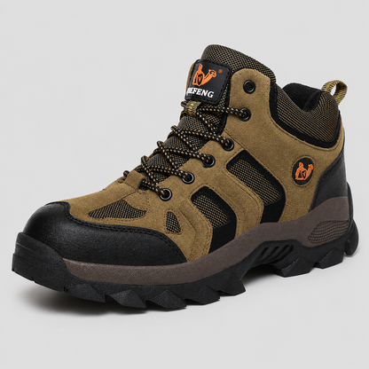 Men's Waterproof Hiking Shoes - Slip Resistant Outdoor Trail Shoes