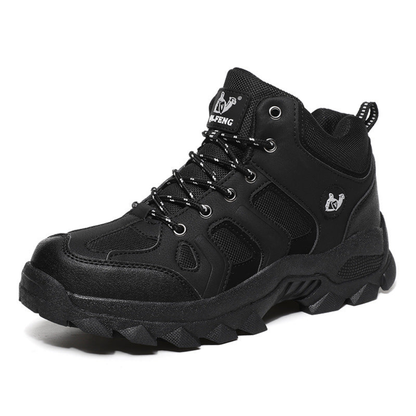 Men's Waterproof Hiking Shoes - Slip Resistant Outdoor Trail Shoes