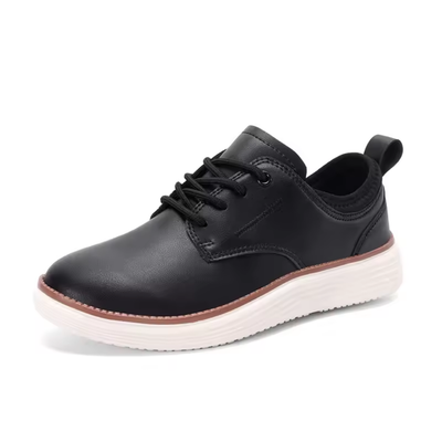 Men's Oxford Style Low Top Sneakers – Casual Lace-Up Trainers
