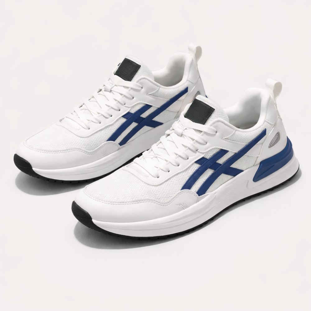 Mesh Retro Tiger Sneakers for Men | Rubber Outsole