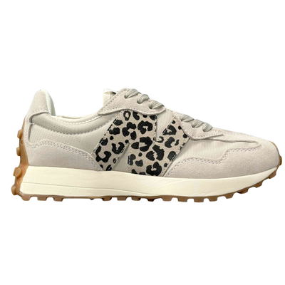 New Balance 327 Animal Pack Leopard Cream Low-Top Sneakers