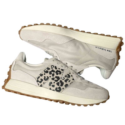 New Balance 327 Animal Pack Leopard Cream Low-Top Sneakers