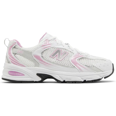 New Balance 530 White Raspberry Low-Top Sneakers