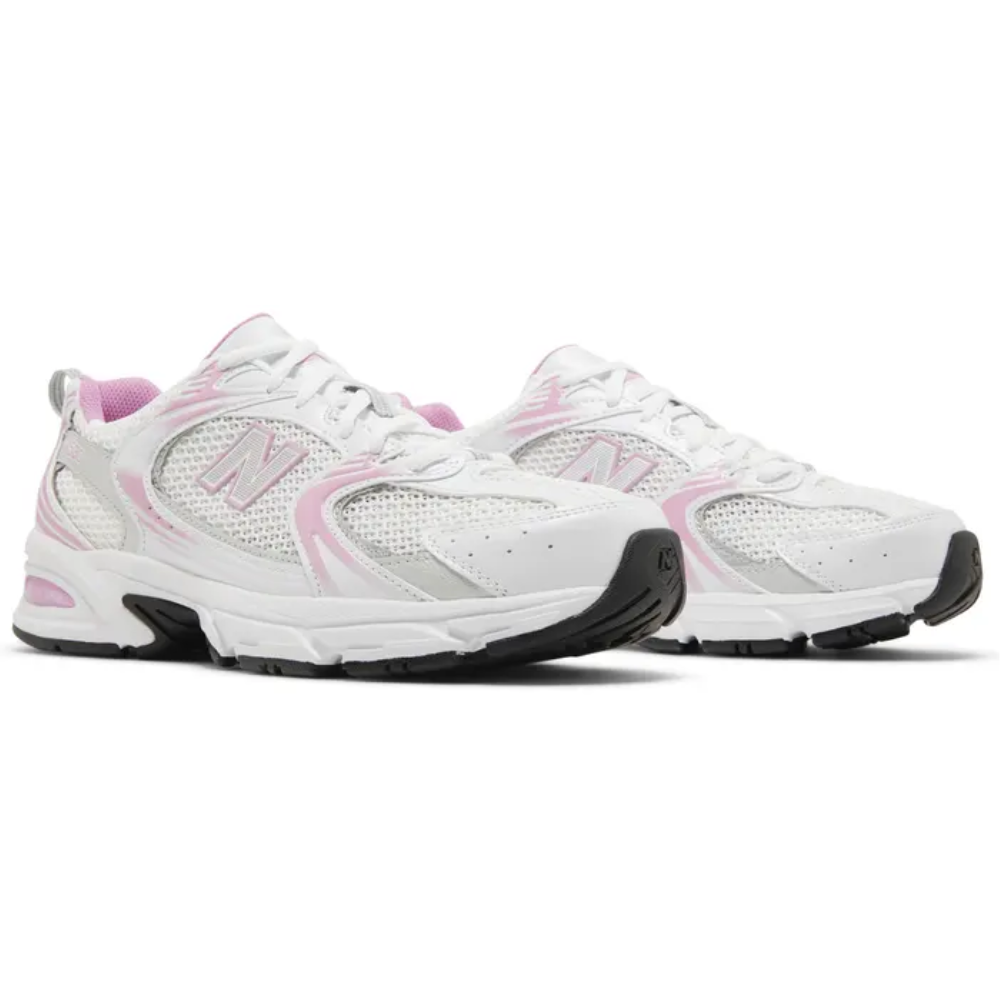 New Balance 530 White Raspberry Low-Top Sneakers