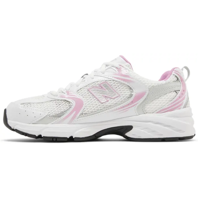 New Balance 530 White Raspberry Low-Top Sneakers