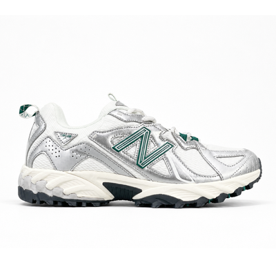 New Balance 610 Silver Metallic Reflection Sneakers