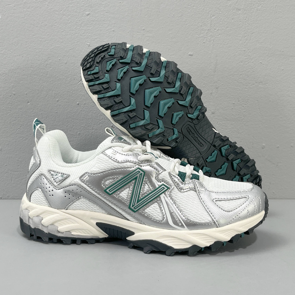New Balance 610 Silver Metallic Reflection Sneakers