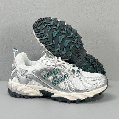 New Balance 610 Silver Metallic Reflection Sneakers