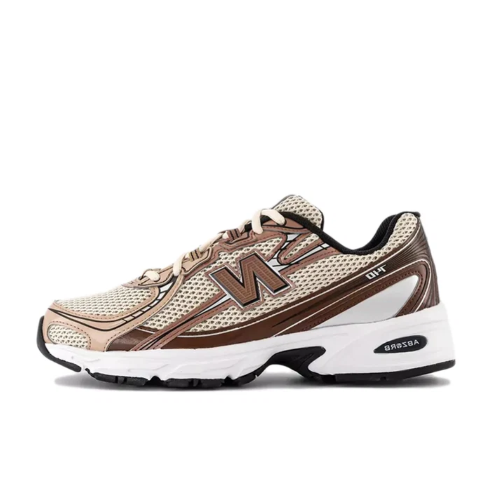 New Balance 740 Unisex Rich Oak Bisque Pecan Mesh Sneakers - U740BB2