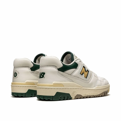 New Balance x Aimé Leon Dore 550 Natural Green Leather Sneakers