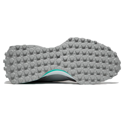 New Balance x Niko 327 Grey Blue Suede and Textile Low-Top Sneakers