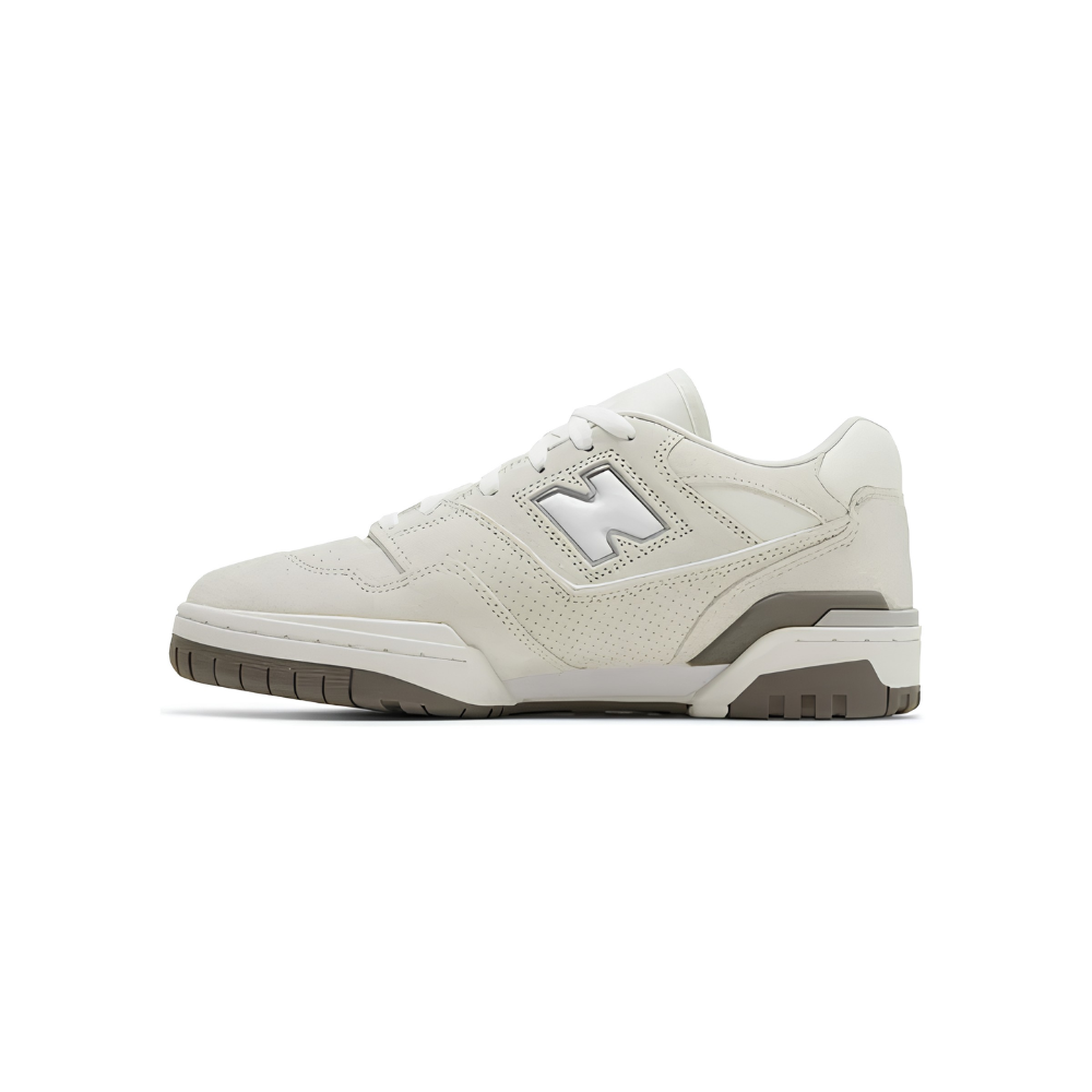 New Balance x United Arrows 550 Men's Off-White Suede Sneakers - BB550UN1