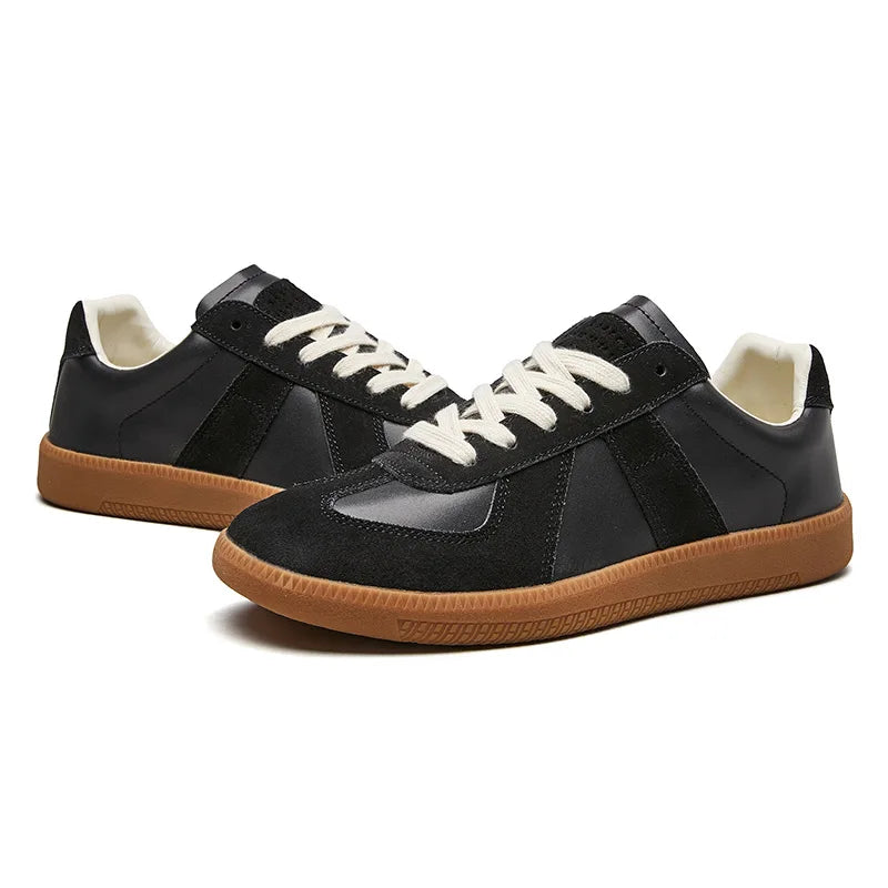 Retro Sneakers for Men | Mixed Panel Upper Design