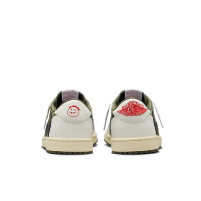 Nike Air Jordan 1 Low OG x Travis Scott Medium Olive Sneakers