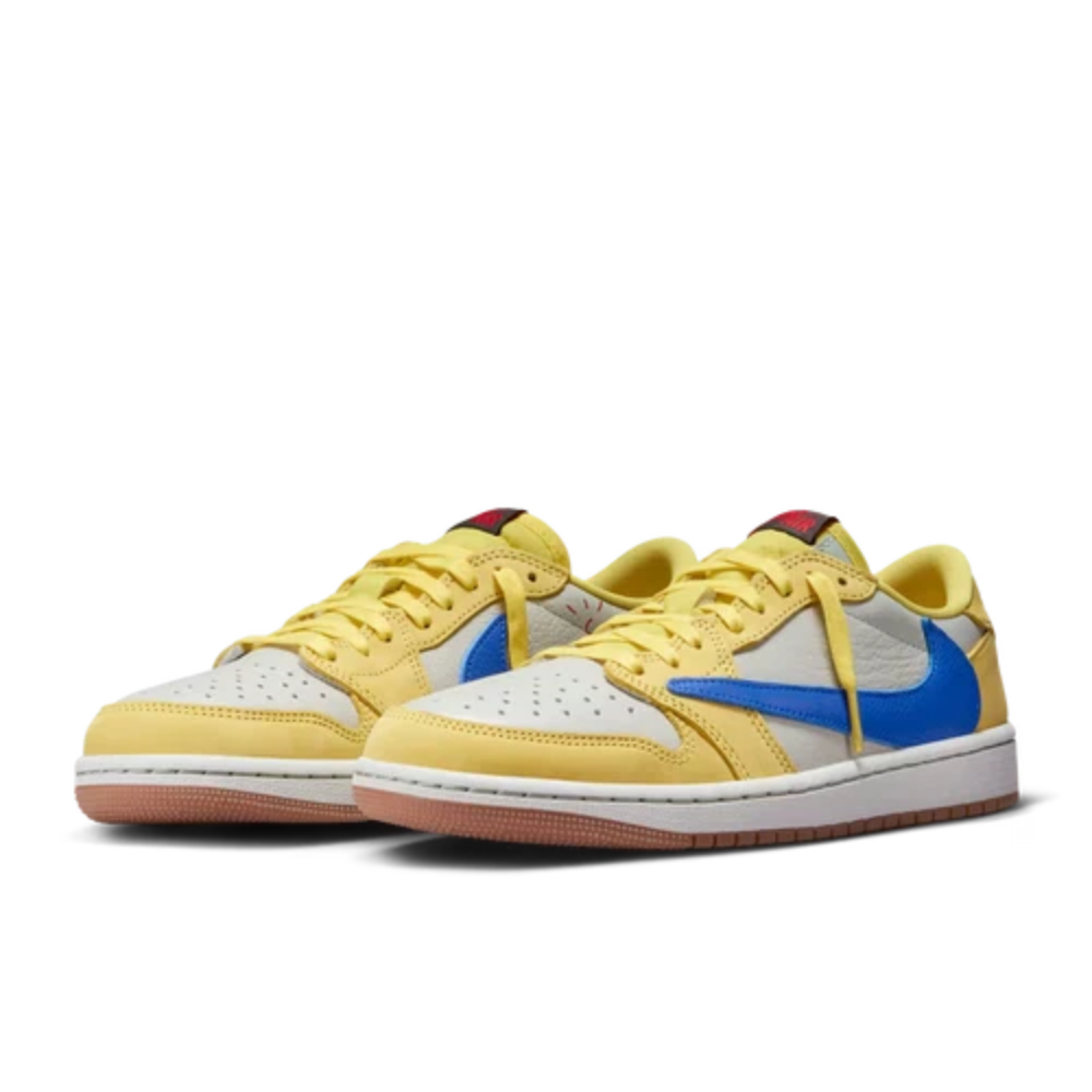 Nike Air Jordan 1 Retro Low OG SP x Travis Scott Canary Sneakers