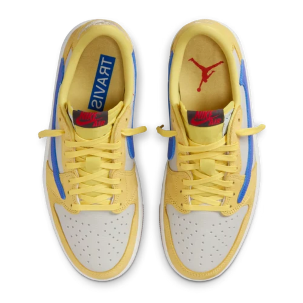Nike Air Jordan 1 Retro Low OG SP x Travis Scott Canary Sneakers