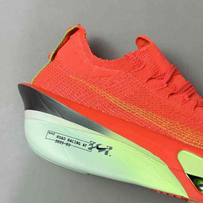 Nike Alphafly 3 Bright Crimson Lime Blast Running Shoes