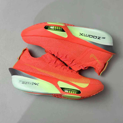Nike Alphafly 3 Bright Crimson Lime Blast Running Shoes
