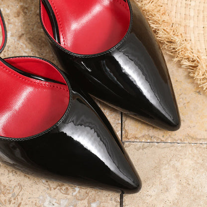 Women’s Slingback Heels with Back Strap