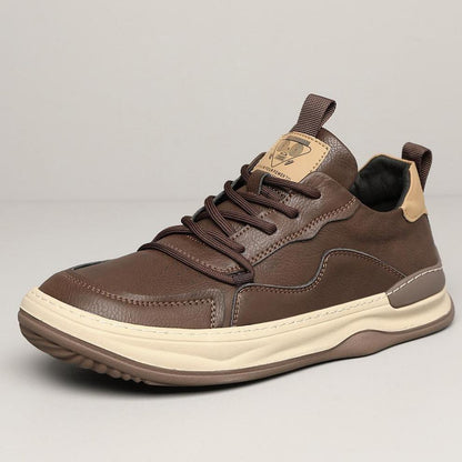 Men’s Textured Sneakers | Structured Design with Panel Detailing