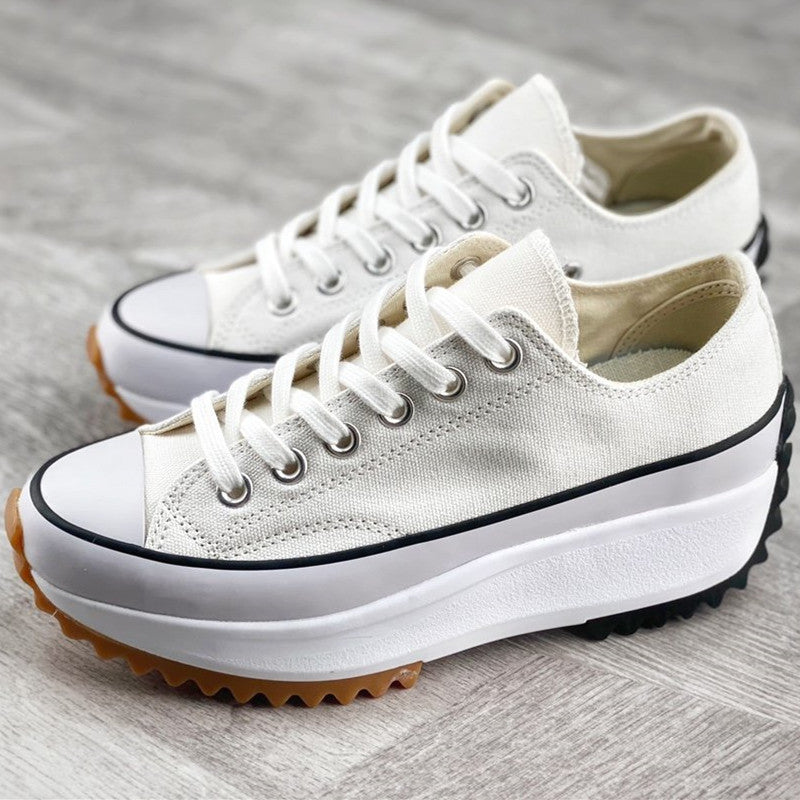 Women's Casual Chunky Platform Sneakers | Canvas Design