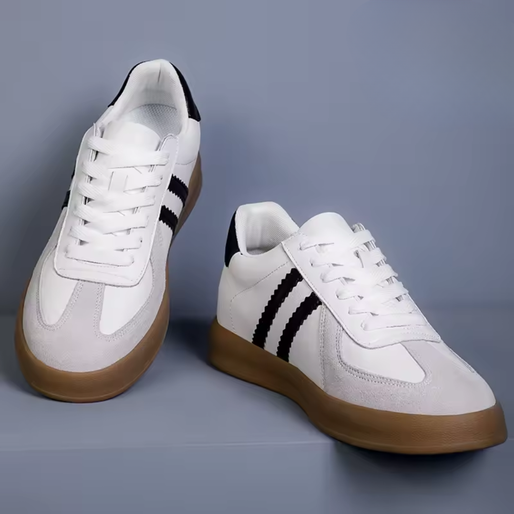 Retro Samba Panel Upper Sneakers for Men | Lace Up