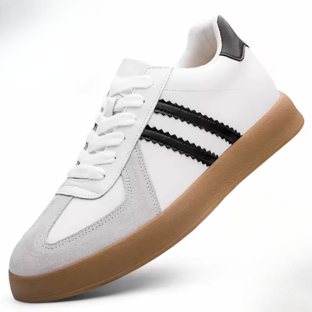 Retro Samba Panel Upper Sneakers for Men | Lace Up