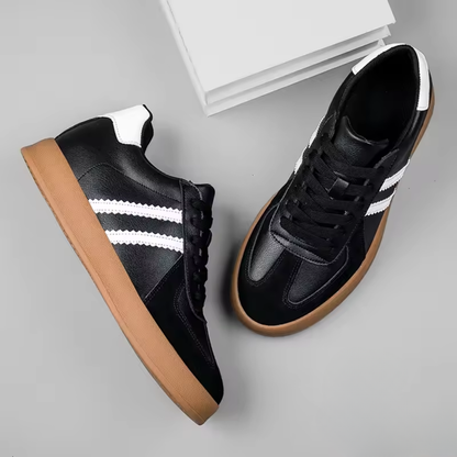 Retro Samba Panel Upper Sneakers for Men | Lace Up