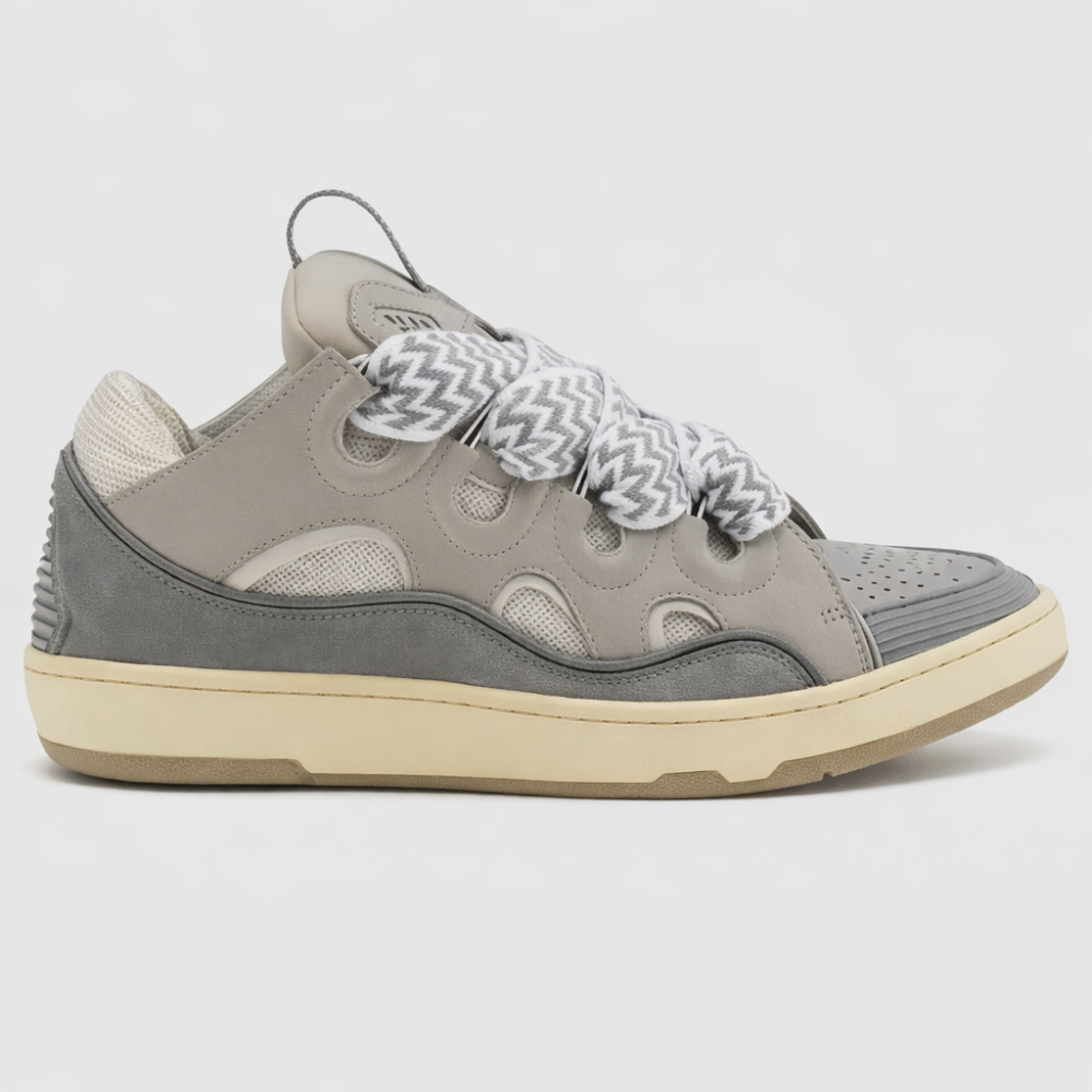 Platform Round Toe Sneakers for Unisex | Flat Sole