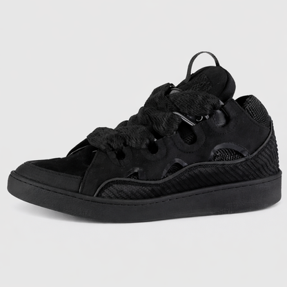 Platform Round Toe Sneakers for Unisex | Flat Sole