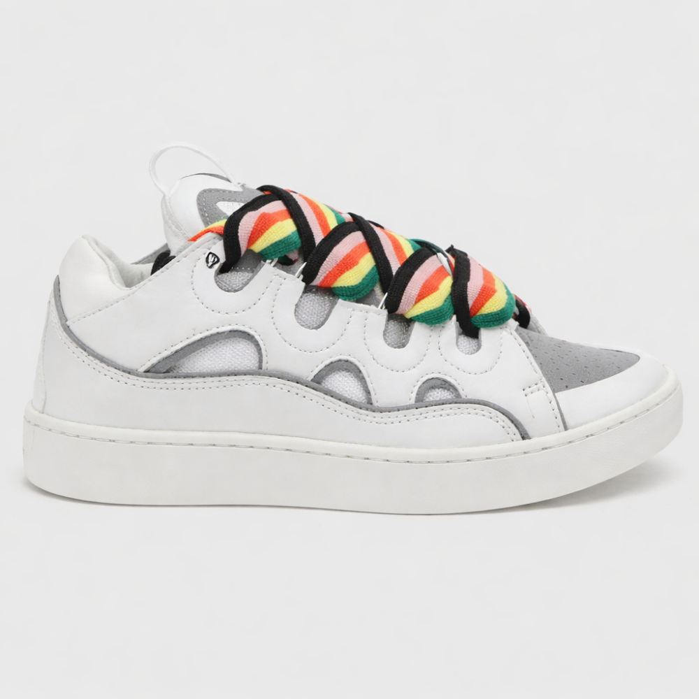 Platform Round Toe Sneakers for Unisex | Flat Sole