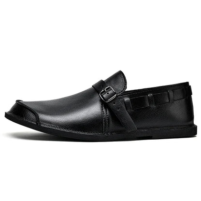 Monk Strap Loafers for Men | Buckle Closure Detail
