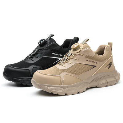 Men’s Steel Toe Safety Work Shoes - Puncture Resistant Slip Resistant