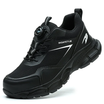 Men’s Steel Toe Safety Work Shoes - Puncture Resistant Slip Resistant