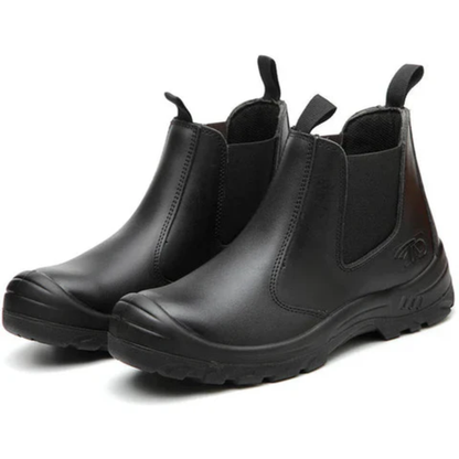 Ankle Work Boots for Men | Elastic Side Panels