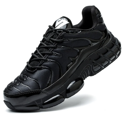 Men’s Steel Toe Safety Work Boots - Slip Resistant Shock Absorbing