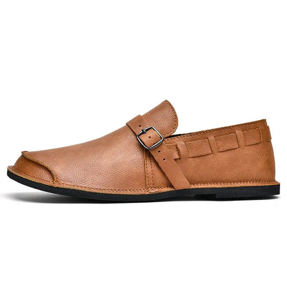 Monk Strap Loafers for Men | Buckle Closure Detail